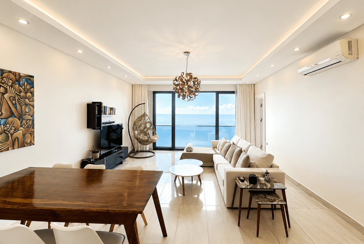 Apartamento TP3 Mobilado no Condomínio Toprak