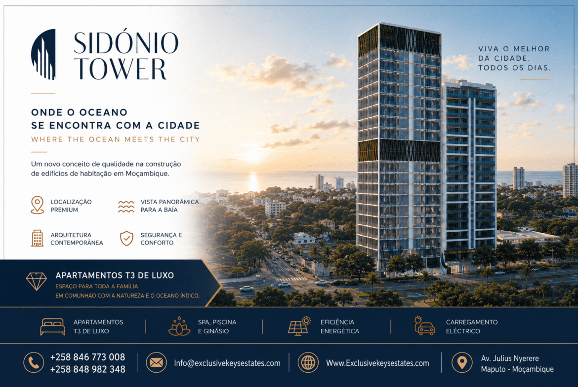 Sidónio Tower — Um Novo Conceito de Luxo em Maputo