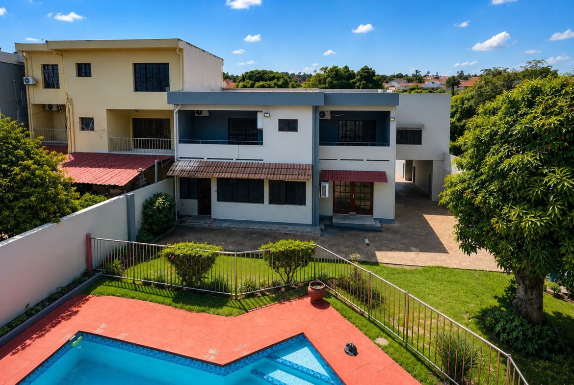 Moradia T3 com Piscina em Sommerschield II | Residência ou Escritório de Prestígio em Maputo