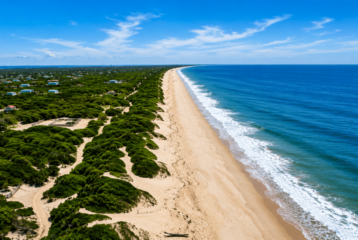 🌊 TRESPASSE DE TERRENO PREMIUM EM MACANETA – 3,8 HECTARES FRENTE MAR