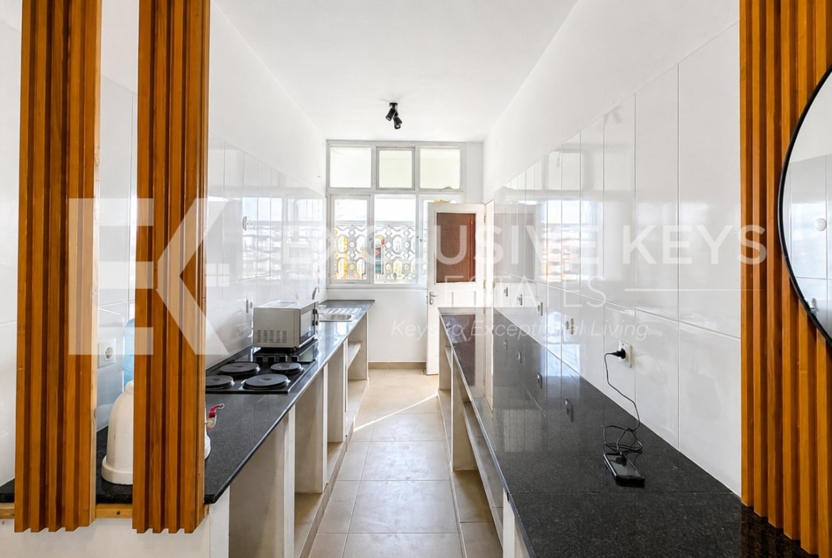 Arrendamento | Apartamento T2+1 Mobilado com Vista Mar | Julius NyerereRenda: 110.000 MZN/mês