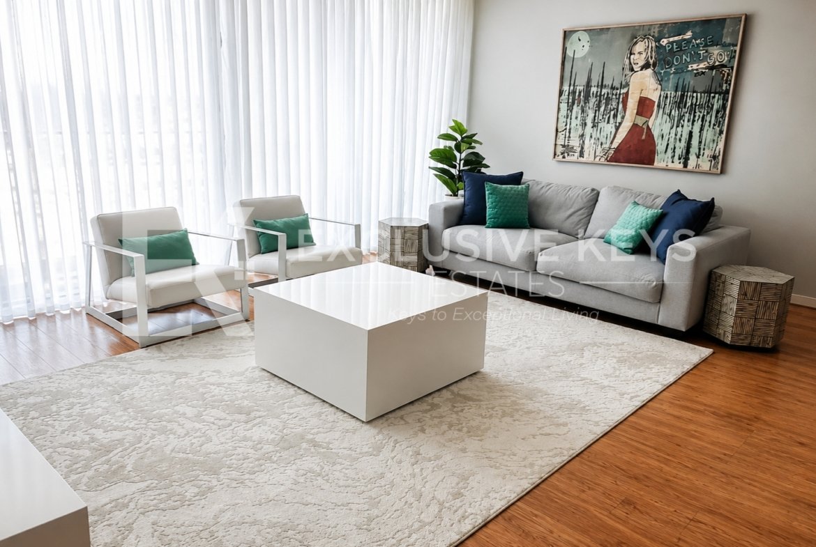 Apartamento T3 Mobilado para Arrendamento | Condomínio Platinum | Polana, Maputo