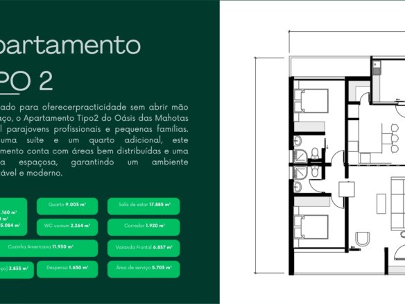 Apartamentos TP2 e TP3 à Venda no Condomínio Oásis – Mahotas