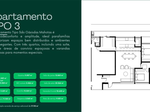 Apartamentos TP2 e TP3 à Venda no Condomínio Oásis – Mahotas