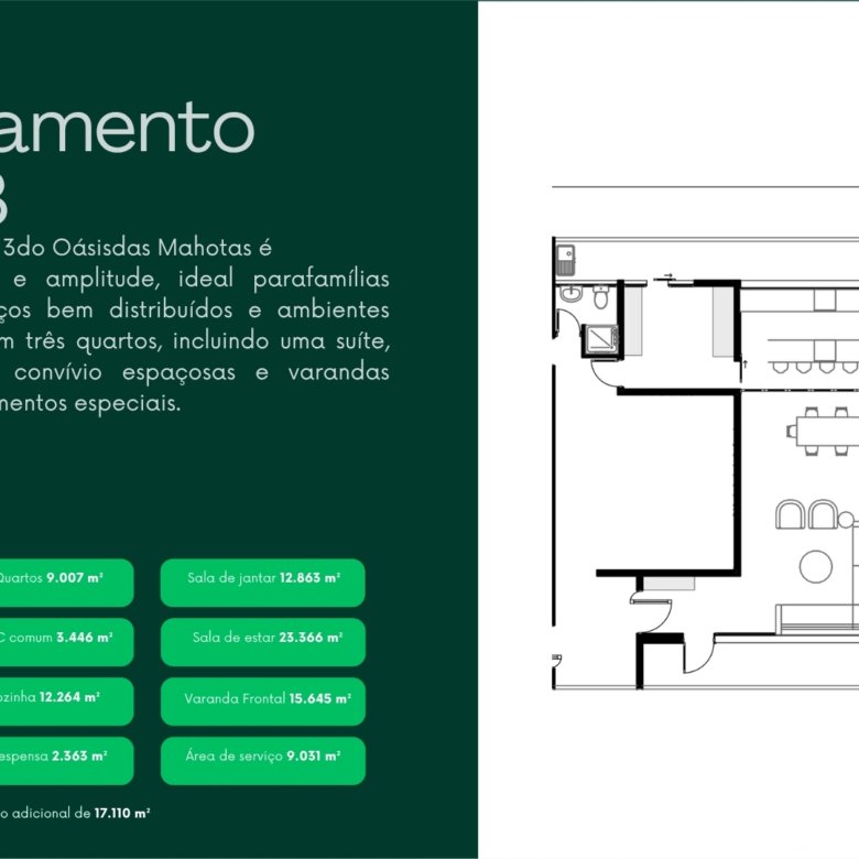 Apartamentos TP2 e TP3 à Venda no Condomínio Oásis – Mahotas