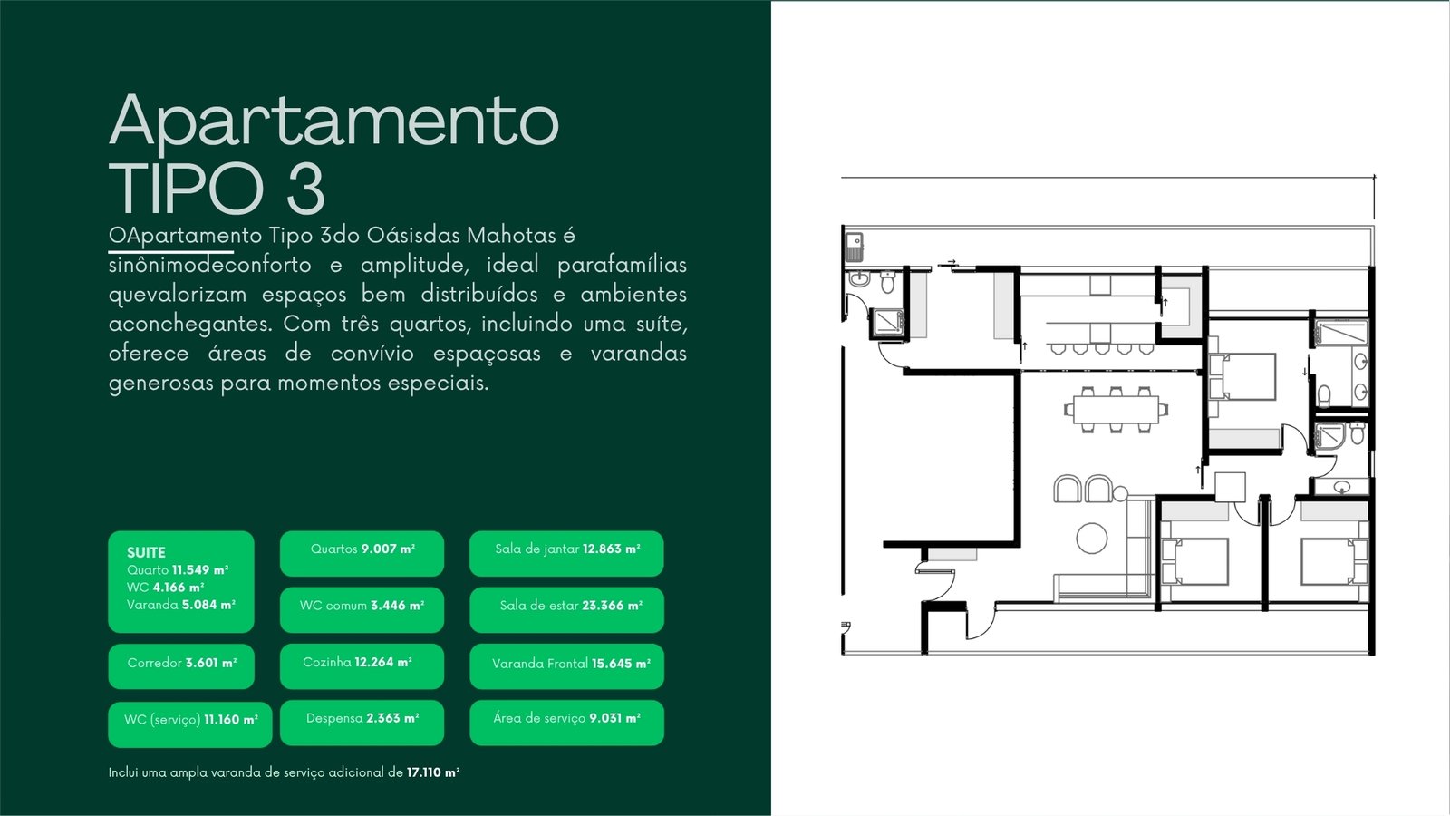 Apartamentos TP2 e TP3 à Venda no Condomínio Oásis – Mahotas