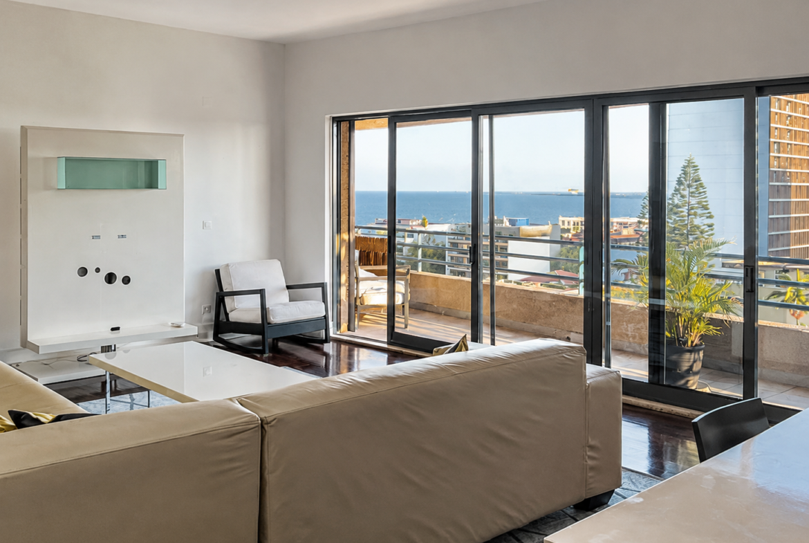 Apartamento TP2 Mobilado com Vista para o Mar | Polana Shopping