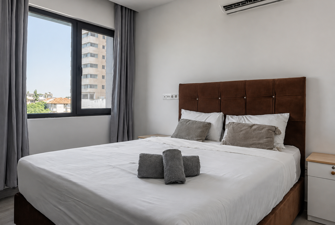 Apartamento T2 Mobilado – Condomínio Toprak | Av. Julius Nyerere