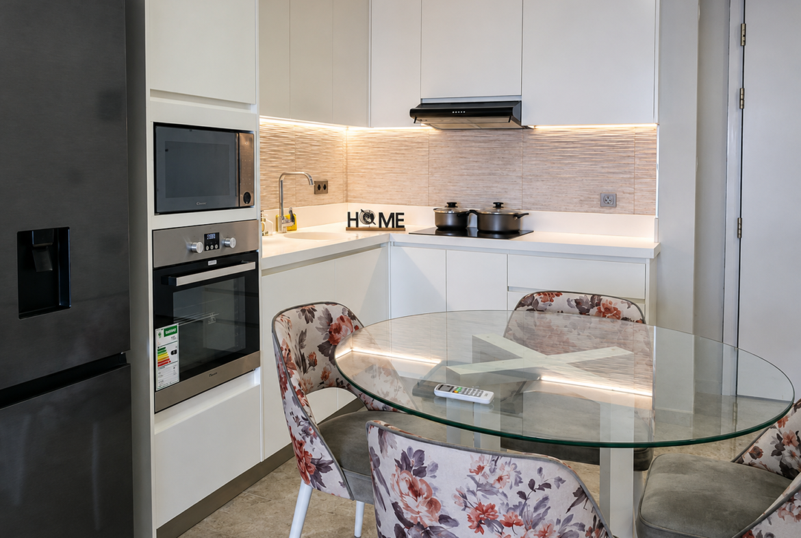 Apartamento T1 Mobilado com Vista para o Mar – Condomínio Parkmoza